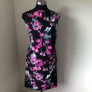 🌸CHAPS Plus sz 18W Floral Dress NWOT